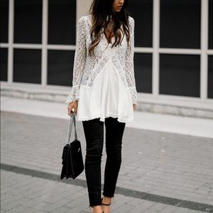 Free People Tell Tale Lace Tunic/Dress